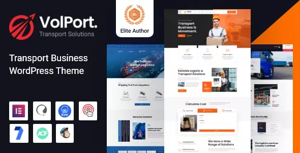 Volport - Logistics & Transport WordPress Theme v1.1.0