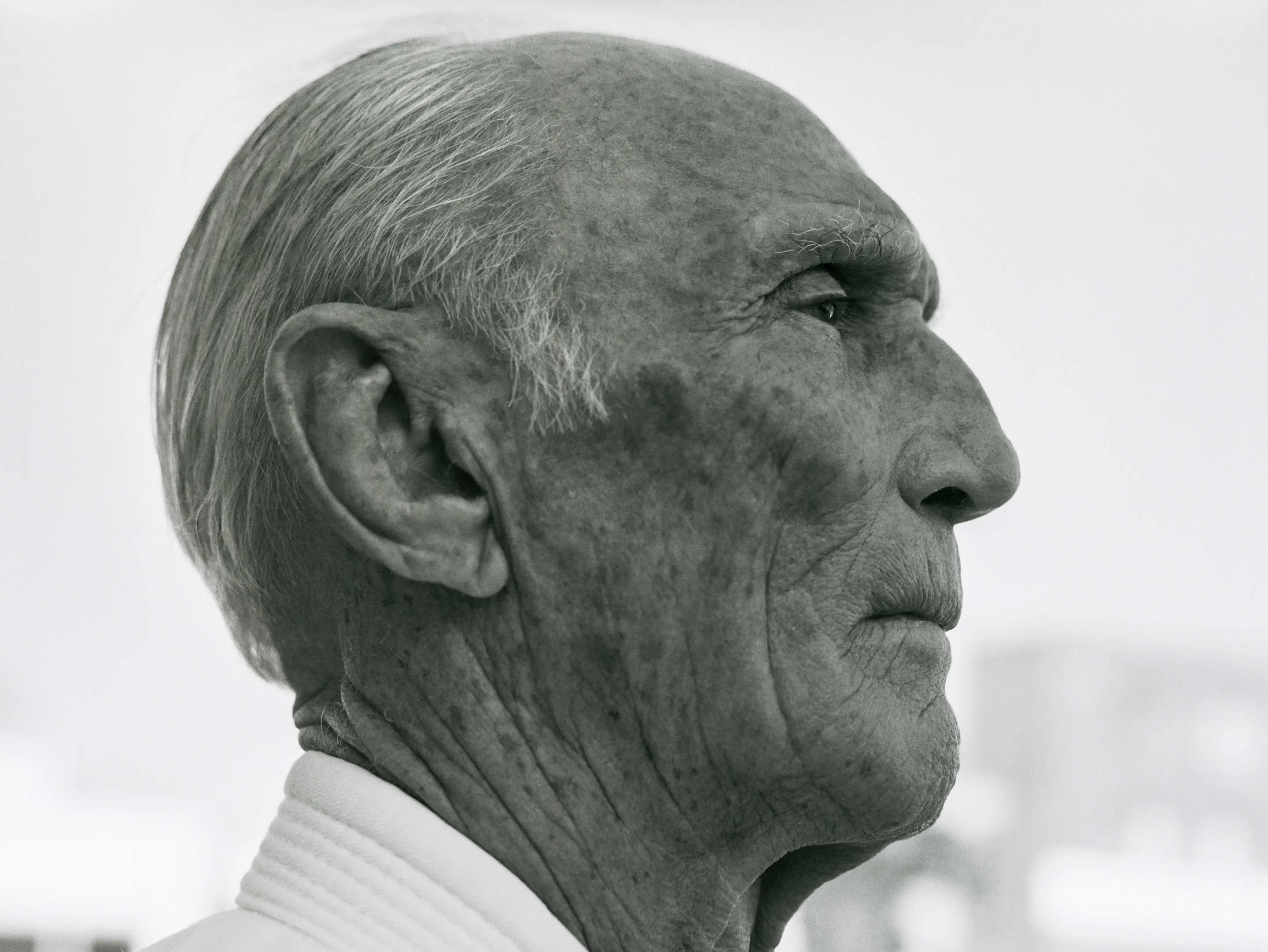 Brazilian martial artist Helio Gracie during the 1995 Ultimate Fighting Championship. (Photo by Evan Hurd/Sygma via Getty Images)
