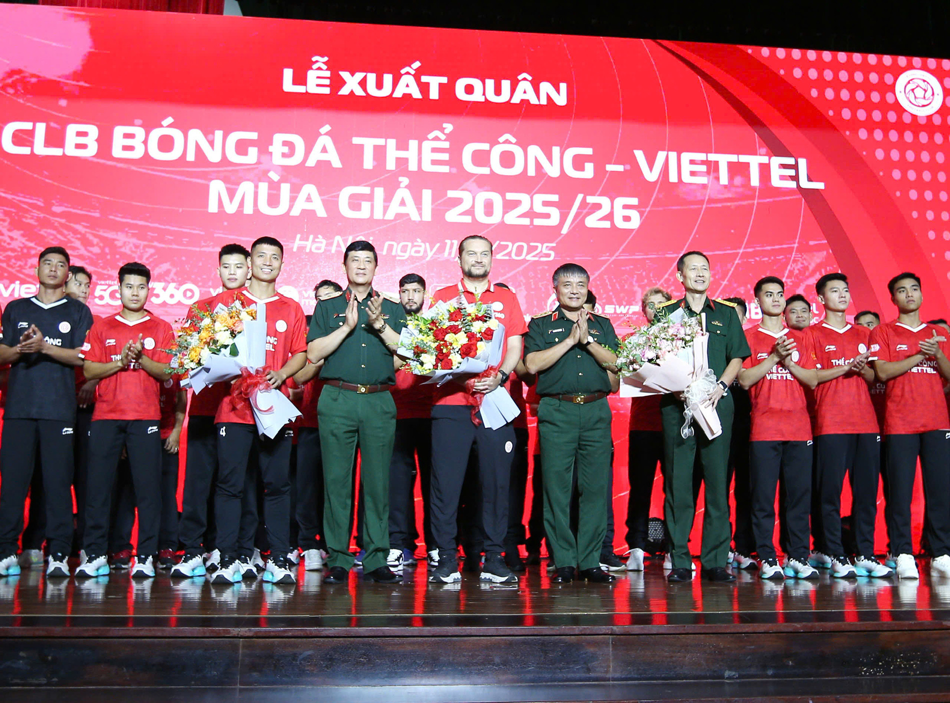 Thể Công Viettel đặt mục tiêu vô địch V-League 2025/26