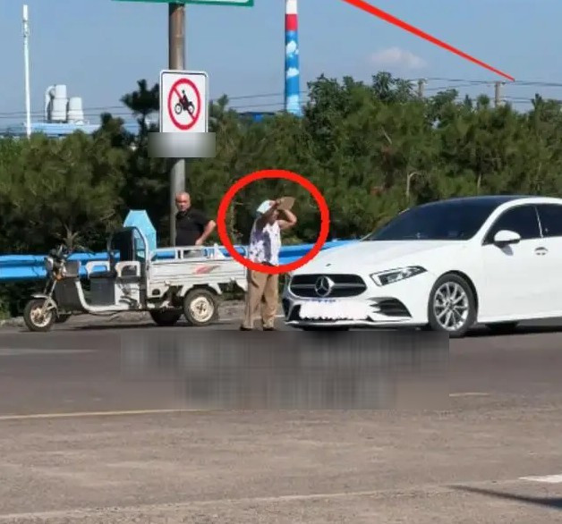 Bà lão tóc bạc chặn xe giữa cao tốc, phía sau là chuyện nghẹn lòng