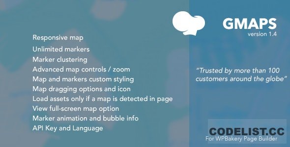 GMAPS for WPBakery Page Builder (Visual Composer) v1.6