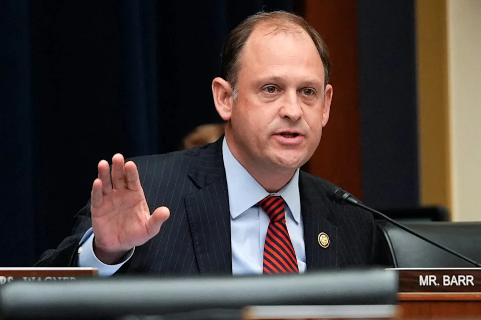 andy barr politics political politician (Jack Gruber / USA TODAY NETWORK via Imagn Images file)