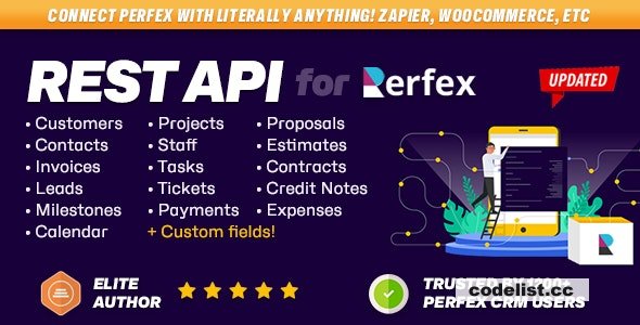 REST API module for Perfex CRM v2.0.8