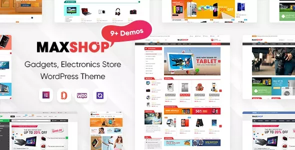 Maxshop - Electronics Store Elementor WooCommerce WordPress Theme v3.6.22