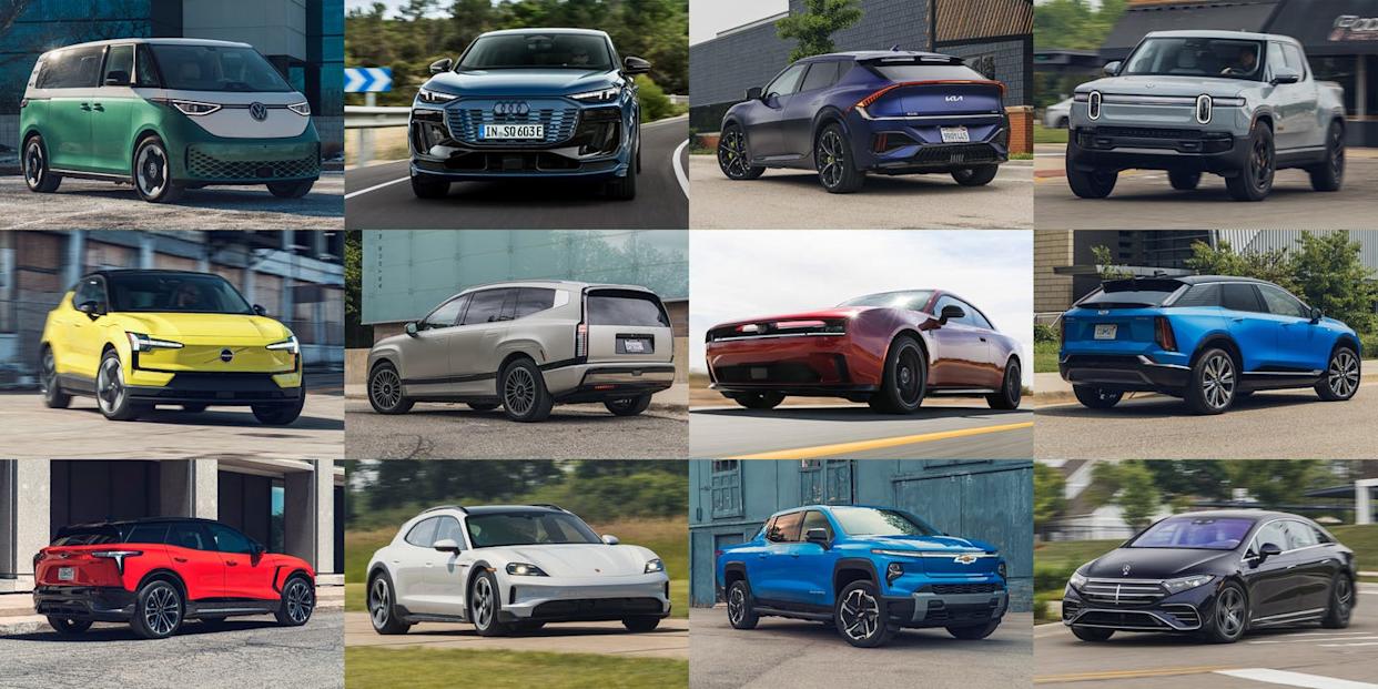 2025 Car and Driver EV of the Year: The Contenders