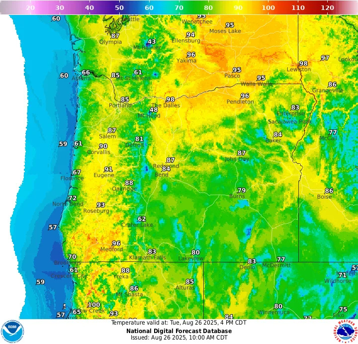 Heat wave lingers over the Pacific Northwest. When will temperatures cool in Oregon?