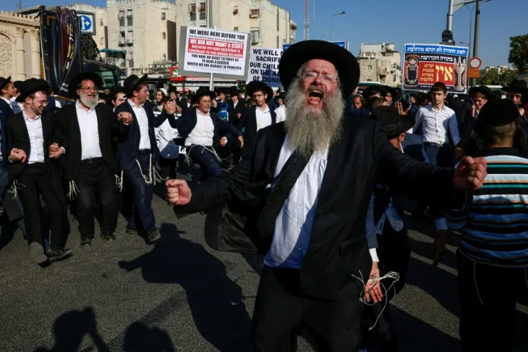 Israel ultra-Orthodox vow to push back after students' arrest
