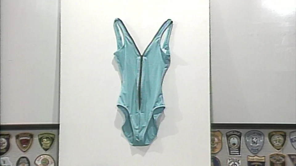 A teal bodysuit like the one police say Melanie Bernas was found wearing. / Credit: KPHO