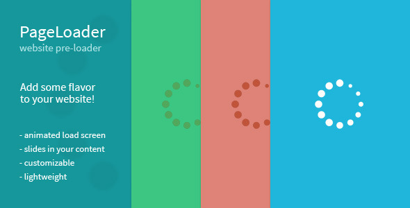 PageLoader: A pre-loader with content slide-in PageLoader: A pre-loader with content slide-in