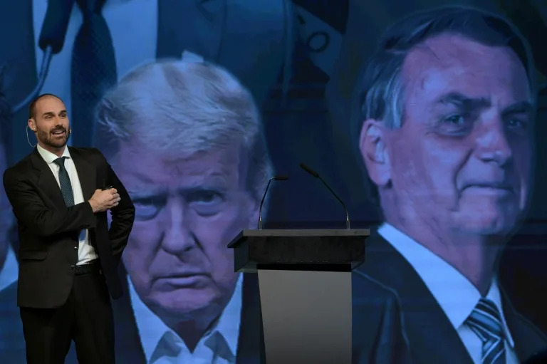 Eduardo Bolsonaro: 'provocateur' inflaming US-Brazil spat