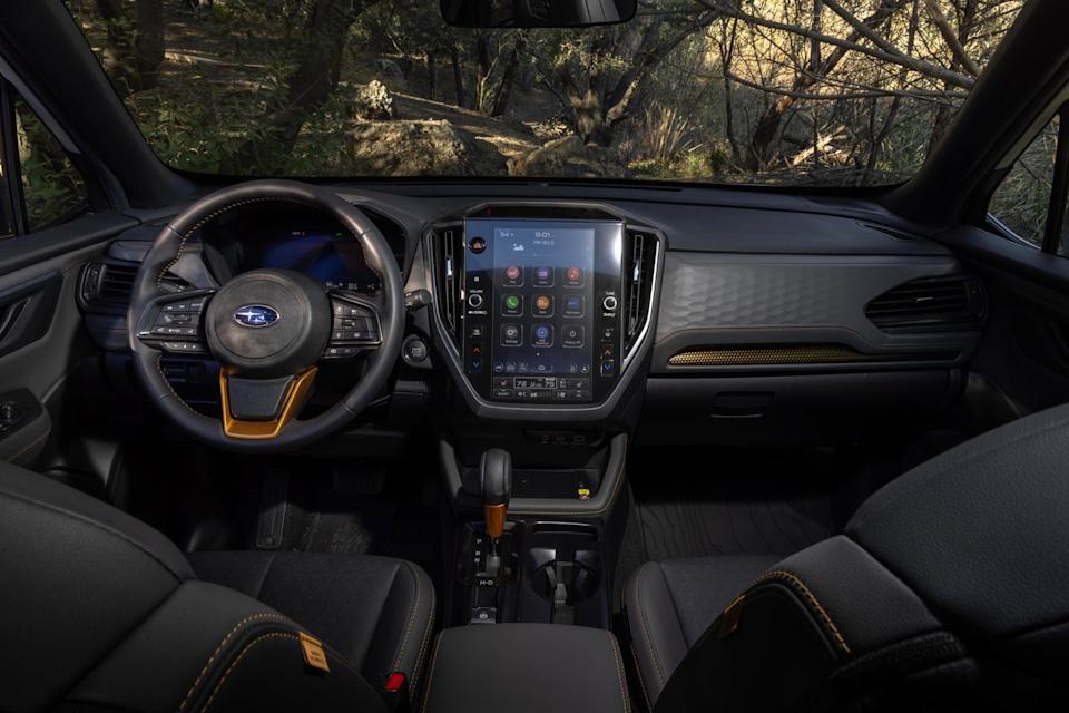 2026 subaru forester wilderness interior