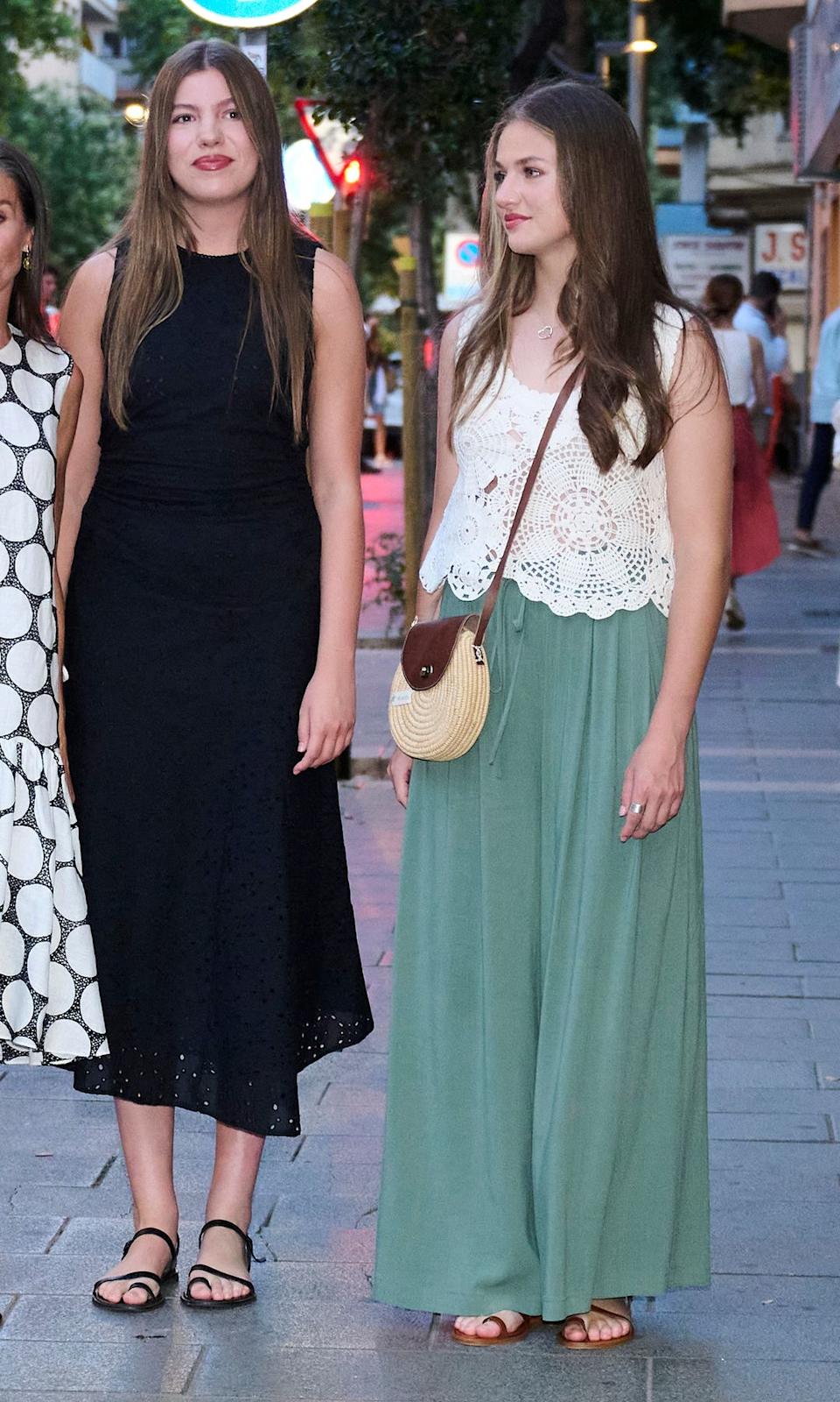 La reina Letizia, la infanta Sofía y la princesa Leonor en Mallorca, 2025