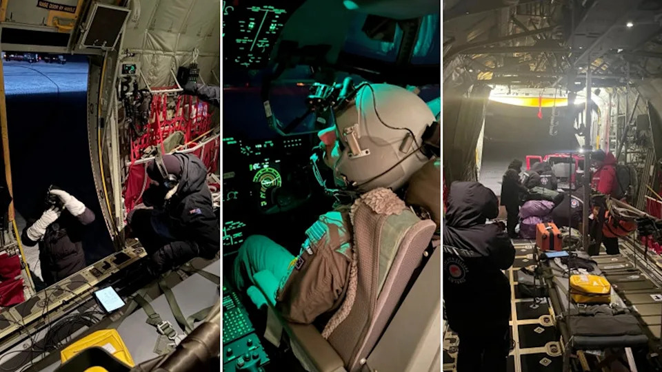 New Zealand Air Force executes evacuation mission in Antarctica