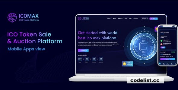 ICOMAX v1.0 - Token Sale & Auction Platform