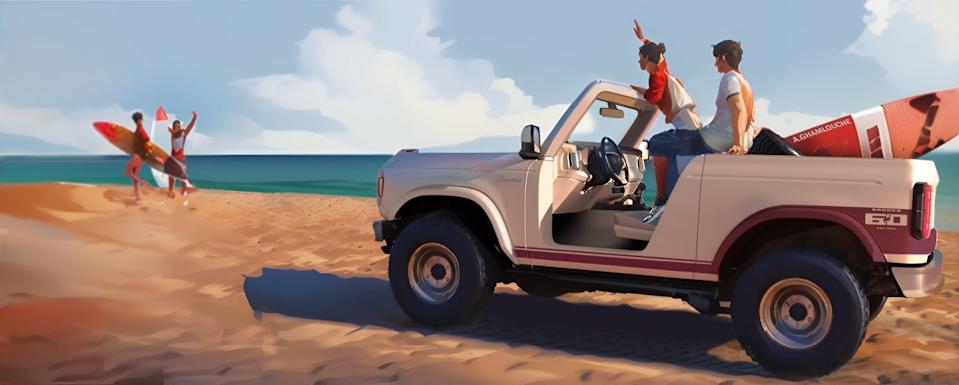 ford bronco roadster concept