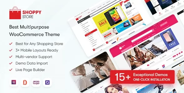 ShoppyStore - Multipurpose Elementor WooCommerce WordPress Theme v3.7.21