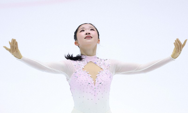 逆転Vの中井亜美　3Aは「ずっと、浅田真央さんのまねを」