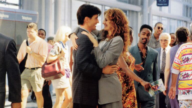 Dermot Mulroney y Julia Roberts en La boda de mi mejor amigo