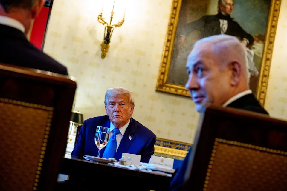 Israeli Prime Minister Netanyahu Visits The White House To Meet With President Trump (Andrew Harnik / Getty Images)