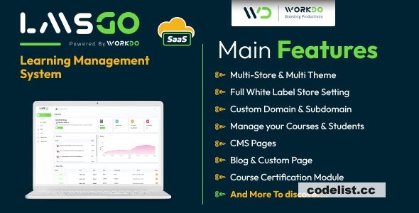 LMSGo SaaS v4.2 - Learning Management System - nulled