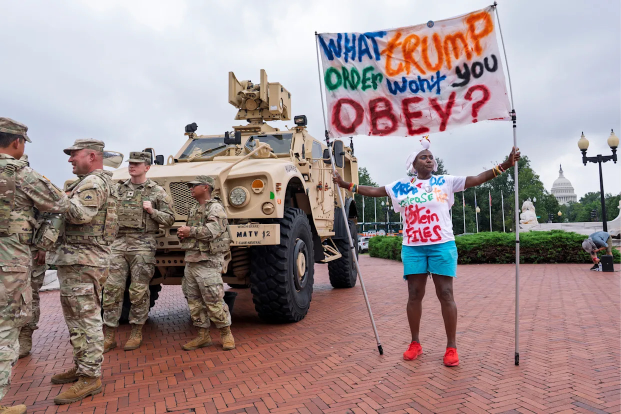 Trump plans to patrol DC with National Guard on Thursday