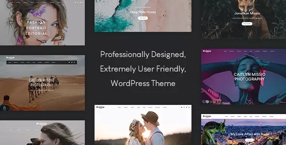 Missio - Photography WordPress