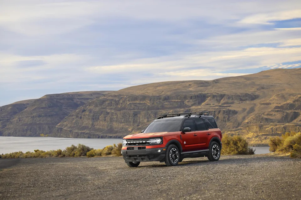 A 2022 Ford Bronco Sport.