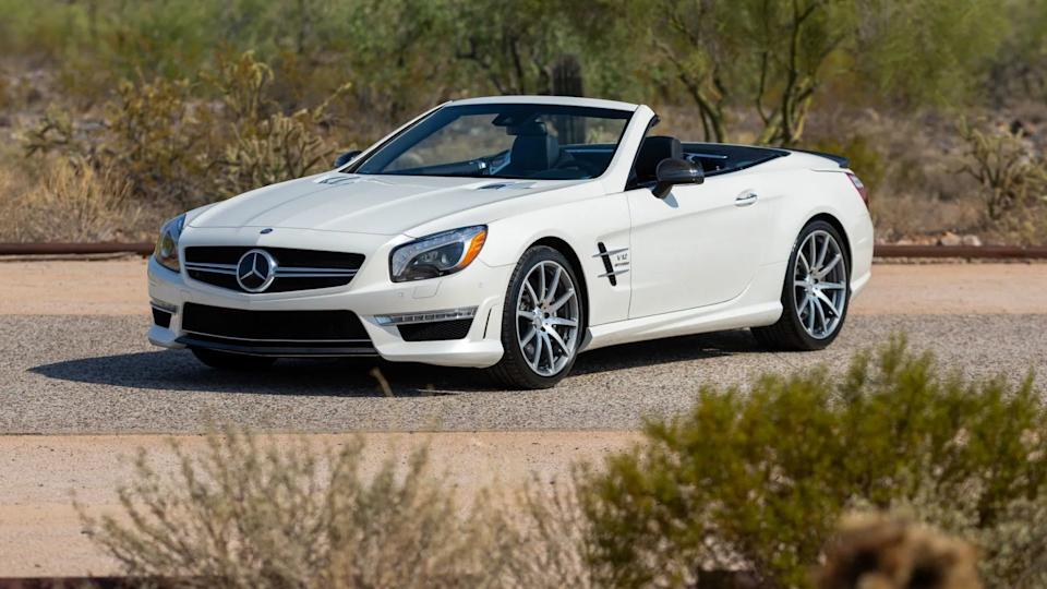 Low-Mileage 2013 Mercedes-Benz SL65 AMG V12 Heads to Auction with No Reserve