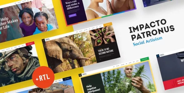 Impacto Patronus - Coronavirus Protection, Petitions & Social Activism WordPress Theme + RTL v1.2.3