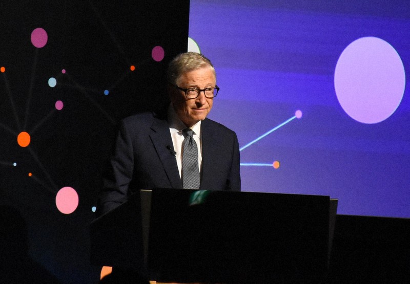 感染症対策は「AIがカギ」　ビル・ゲイツ氏、日本との連携に期待