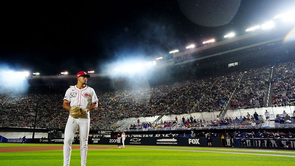 Rain Ruins Speedway Classic Baseball Game at Bristol NASCAR Track