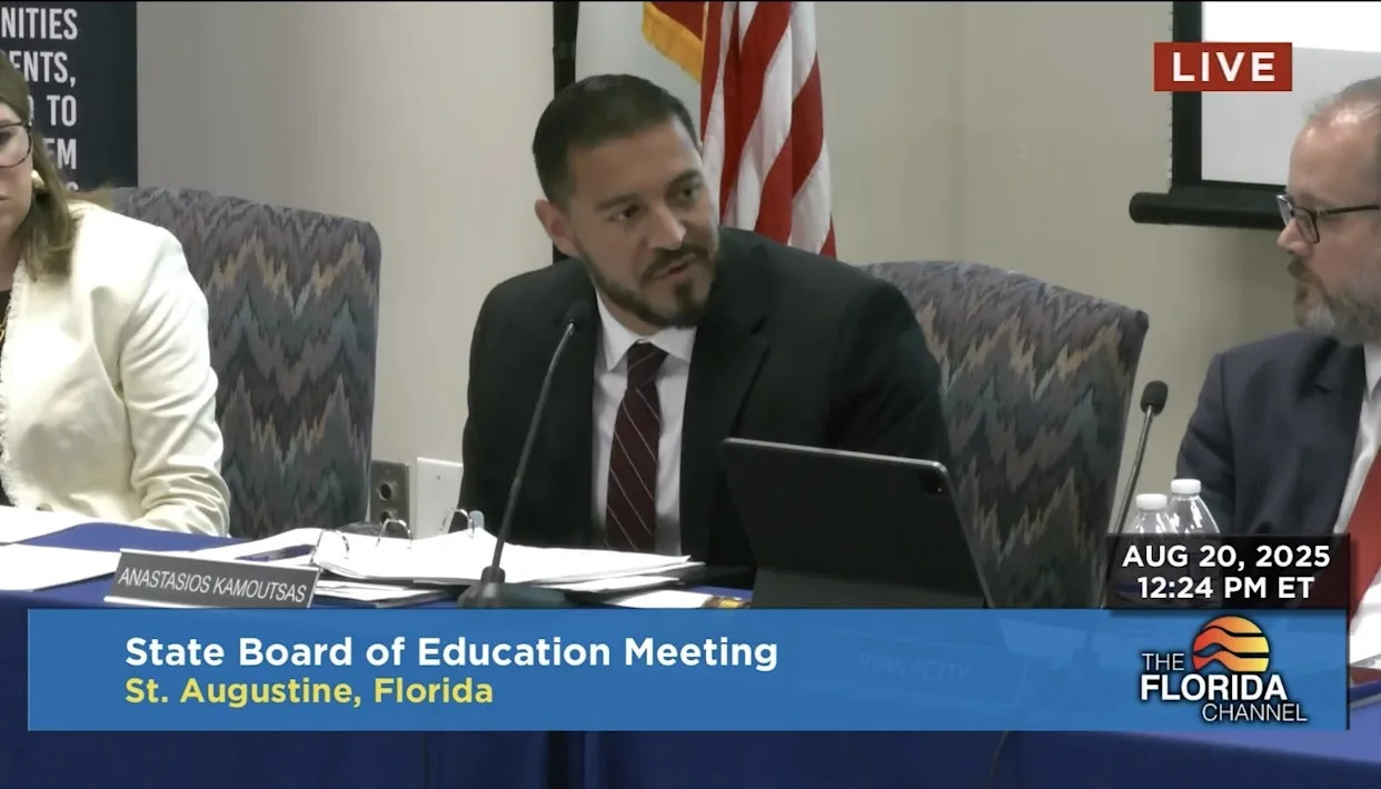 Florida teacher faces license revocation over 'dictator' award to 'conservative' student