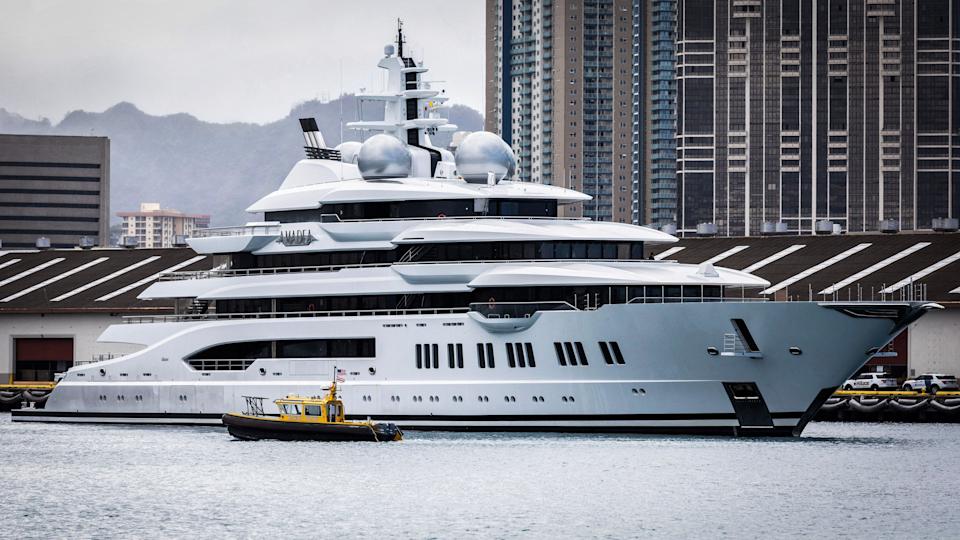 El superyate Amadea