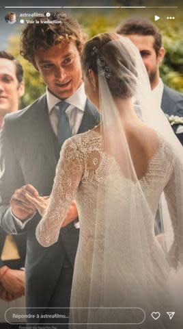 Pour leurs 10 ans de mariage, Beatrice Borromeo dévoile une photo inédite de son union avec Pierre Casiraghi