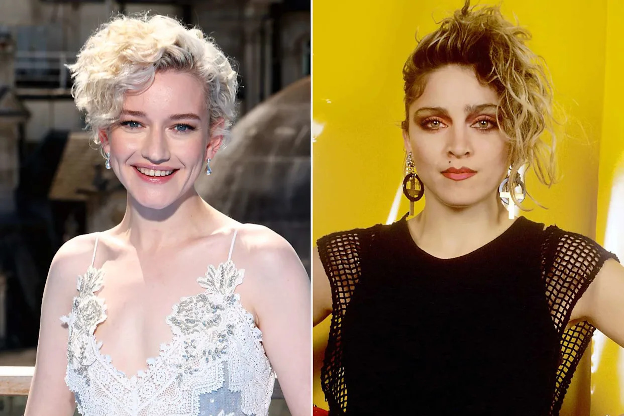 Tim P. Whitby/Getty; Fryderyk Gabowicz/picture alliance via Getty Julia Garner; Madonna