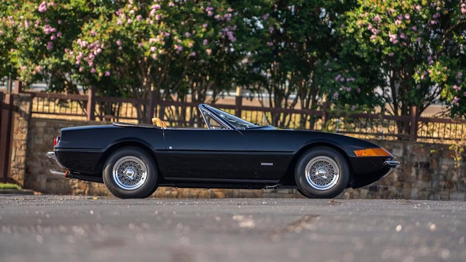 Rare 1971 Ferrari Daytona Spider Set for Monterey Auction Spotlight from Broad Arrow