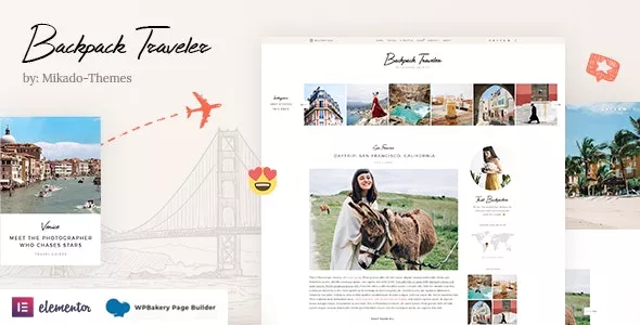 Backpack Traveler - Modern Blog v2.7