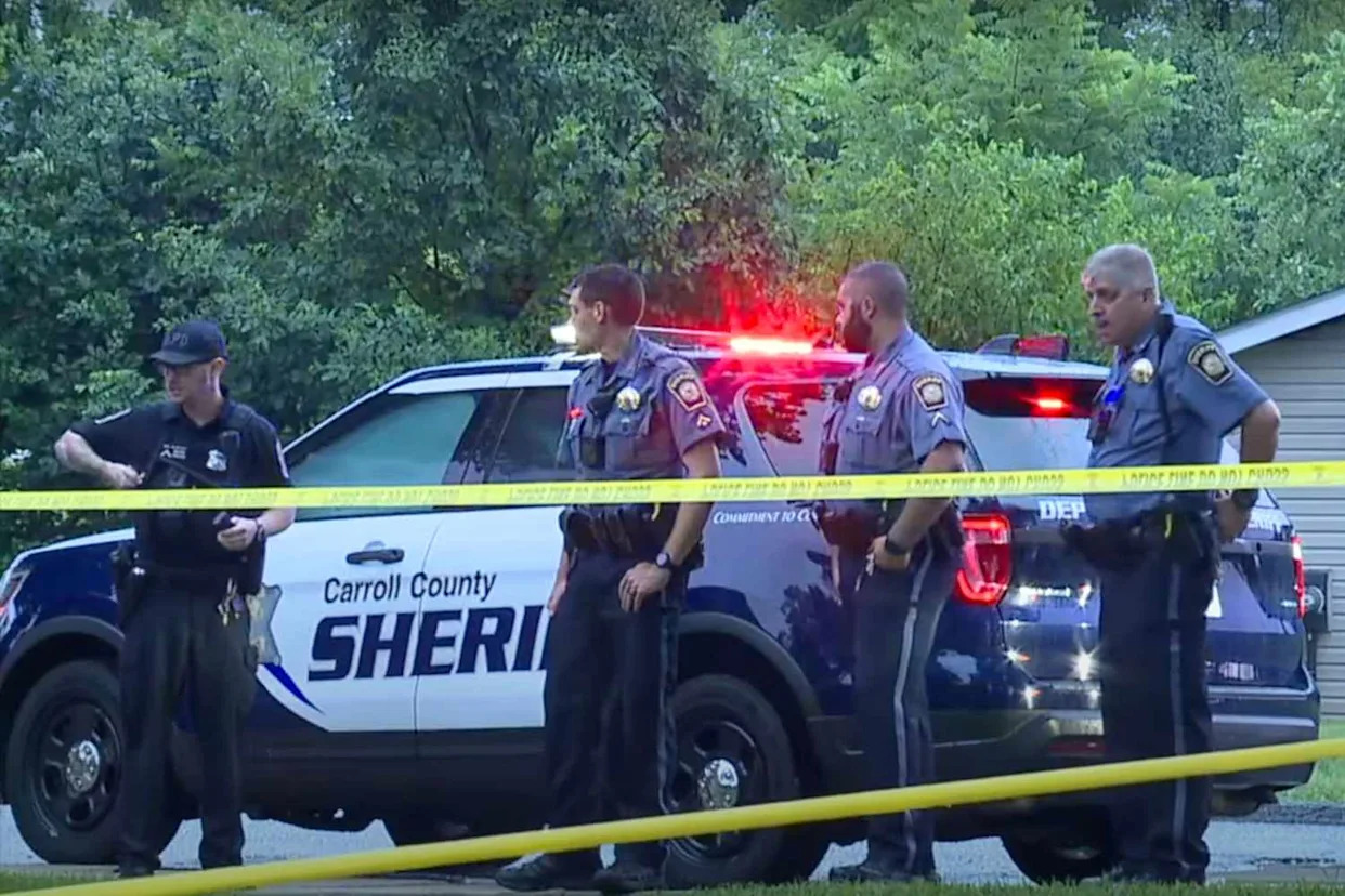 WMAR-2 News Police at the scene in Maryland