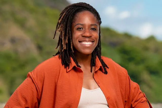 Robert Voets/CBS  Michelle 'MC' Chukwujekwu on 'Survivor 49'