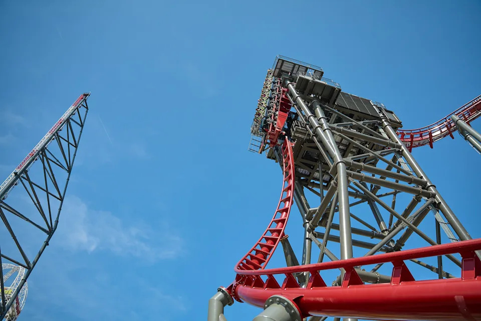 The Siren's Curse roller coaster at Cedar Point.