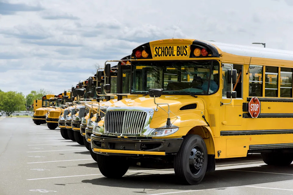 "Be alert," the NYSDMV advises motorists. "Always be aware of children and parents that may be waiting at a school bus stop or perhaps running to catch the bus before it departs."
