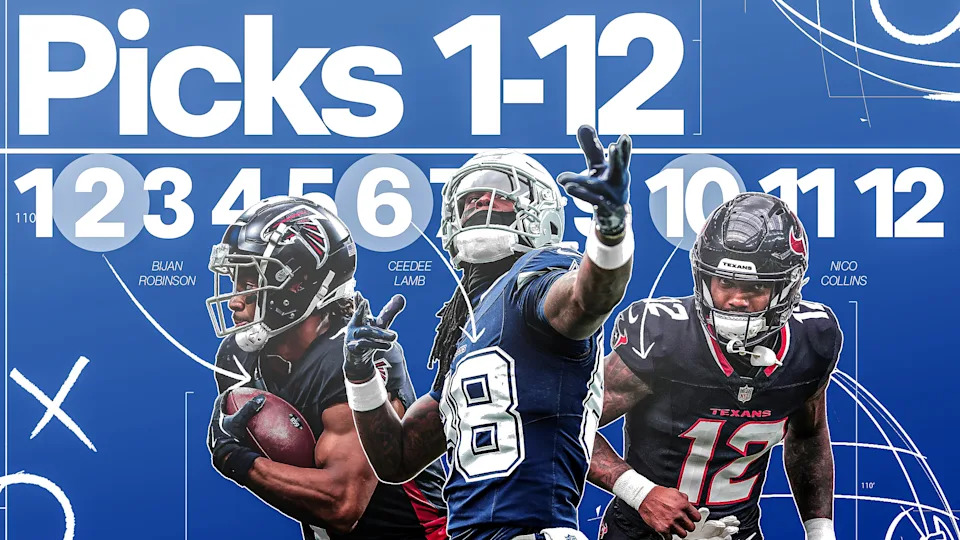 Let's break down the first-round picks of 2025 fantasy football drafts. (Photo by Henry Russell/Yahoo Sports)