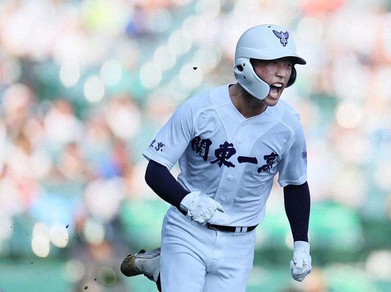 前回準優勝の関東一が8強入り　創成館に競り勝つ　夏の甲子園