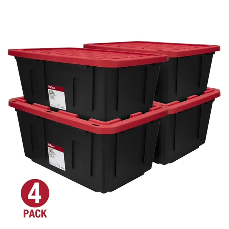 Walmart Is Selling 'Heavy Duty' $65 Industrial Storage Bins for $37, and Shoppers Say They're 'Worth the Money'