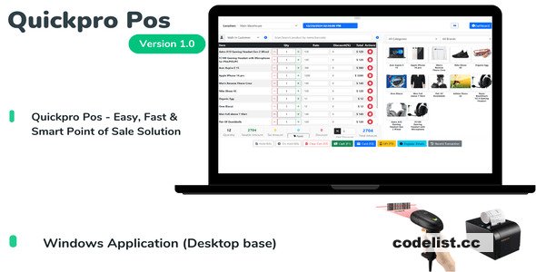Quickpro Pos v1.0 - Easy, Fast & Smart Point of Sale Solution
