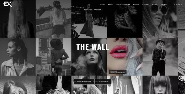 The Wall - Photography Portfolio Template v1.2