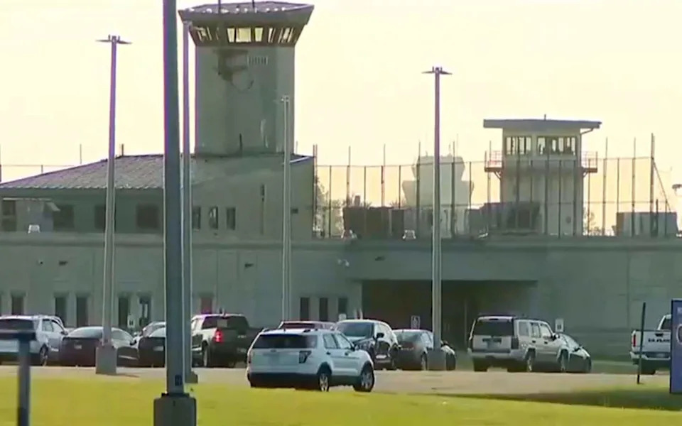 The maximum-security prison is located at the former Grissom Air Force Base