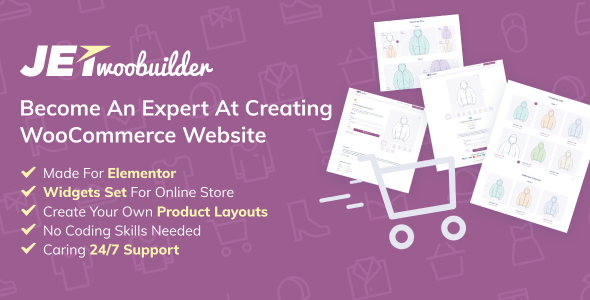 JetWooBuilder v2.1.19 - WooCommerce Addon for Elementor