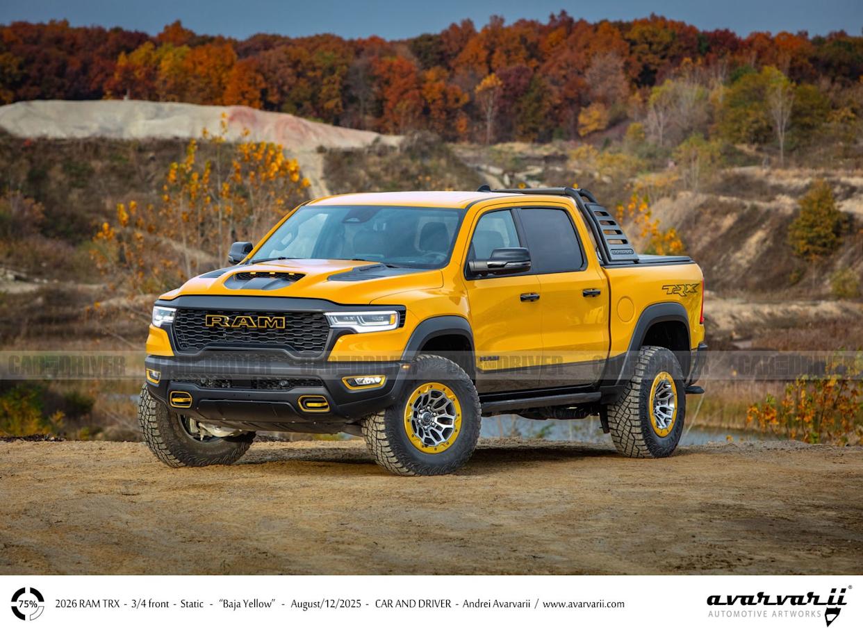 The Return of the V-8 Hellcat-Powered Ram TRX Pickup Truck Is Worth Waiting For