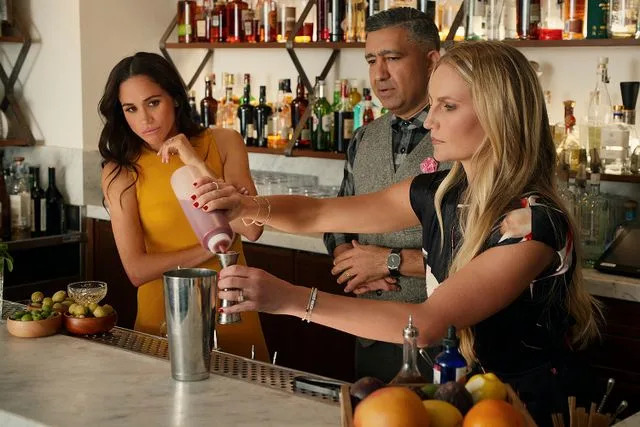 Courtesy of Netflix Meghan Markle and Heather Dorak in Season 2 of Netflix's With Love, Meghan
